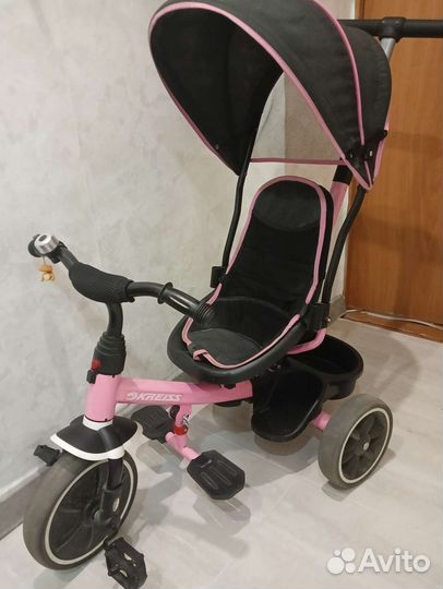 Детский трехколесный велосипед бу