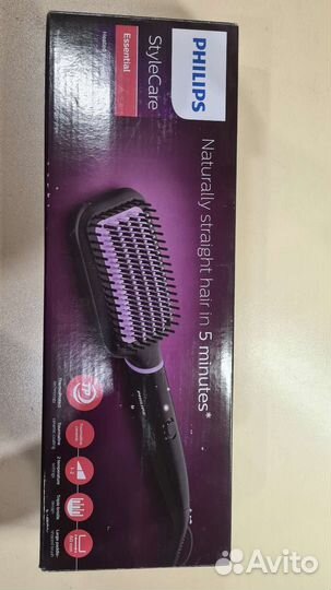 Стайлер расческа philips
