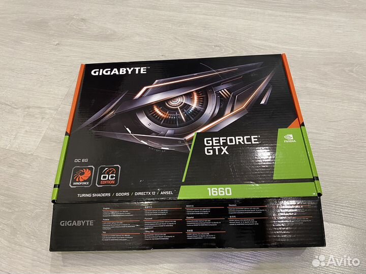 Видеокарта gtx 1660 6gb