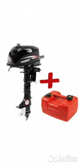 Лодочный мотор hidea HD5FHS