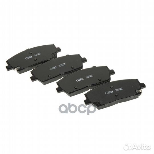 Колодки тормозные hyundai santa FE IV 18- перед