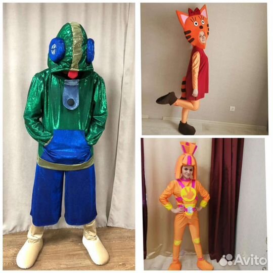 Изготовление костюмов и реквизита для аниматоров