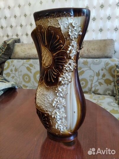 Ваза для цветов керамическая