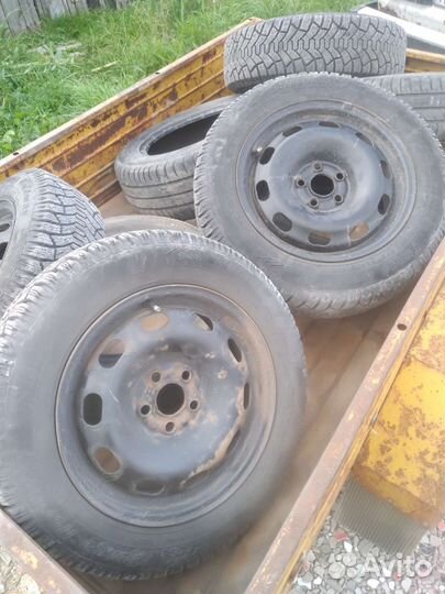 Колеса в сборе r15 зимние Tunga