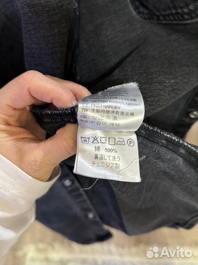 Джинсовая рубашка carhartt