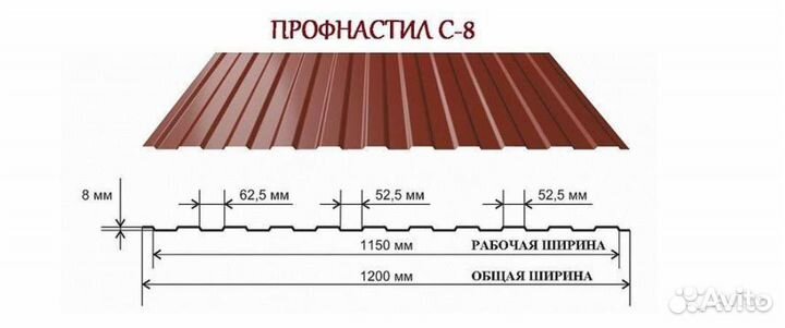 Профлист С8