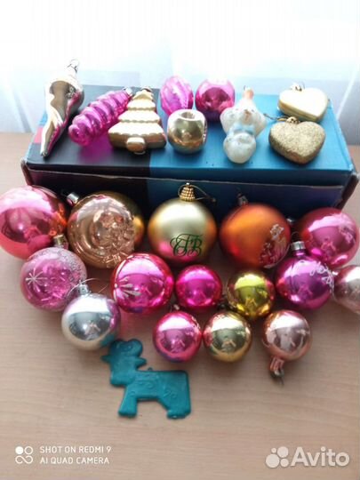 Елочные игрушки СССР