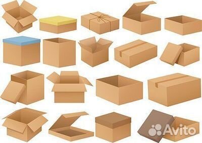 Картонные коробки