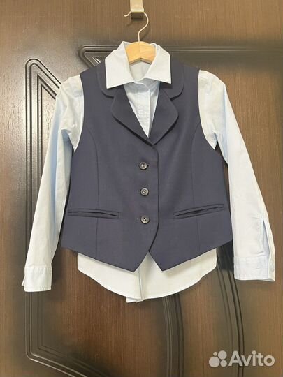 Школьна форма (рубашка+жилет)