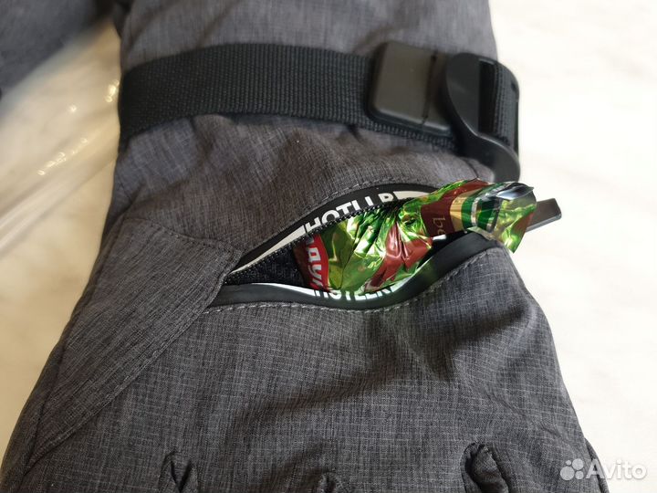 Горнолыжные перчатки мужские XL /9-10