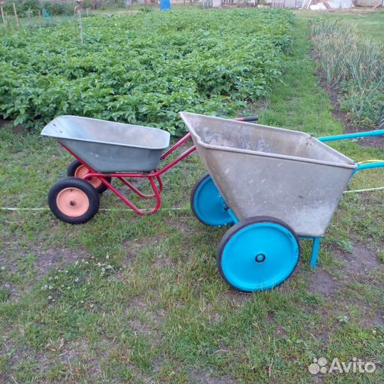 Садовая тележка самосвал