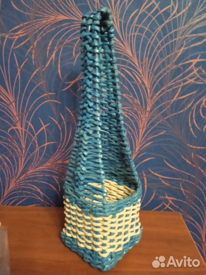 Плетение из бумажной соломки