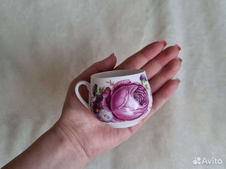 Кофейный сервиз фарфоровый новый