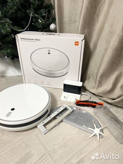 Робот пылесос xiaomi mi robot vacuum mop 2