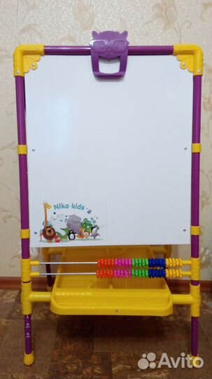 Мольберт детский двусторонний Nika