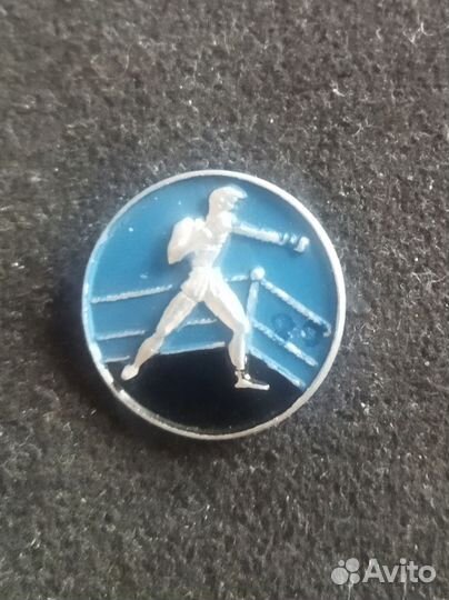 Значок СССР. Бокс