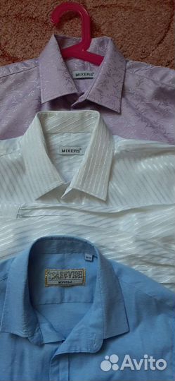 Рубашки школьные на мальчика 164