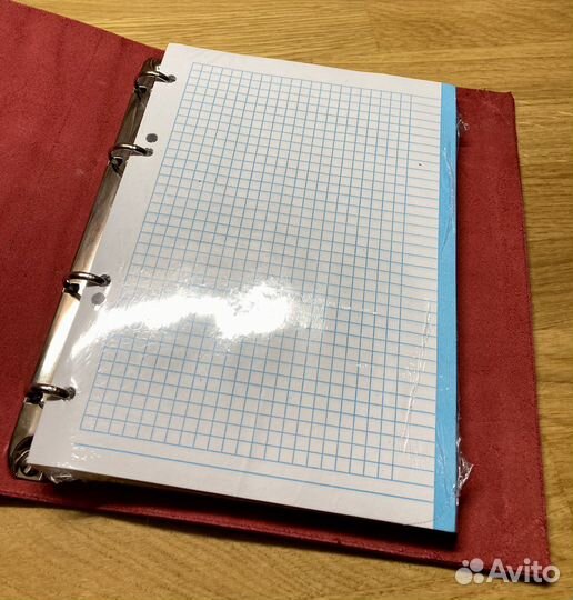 Тетрадь кожаная