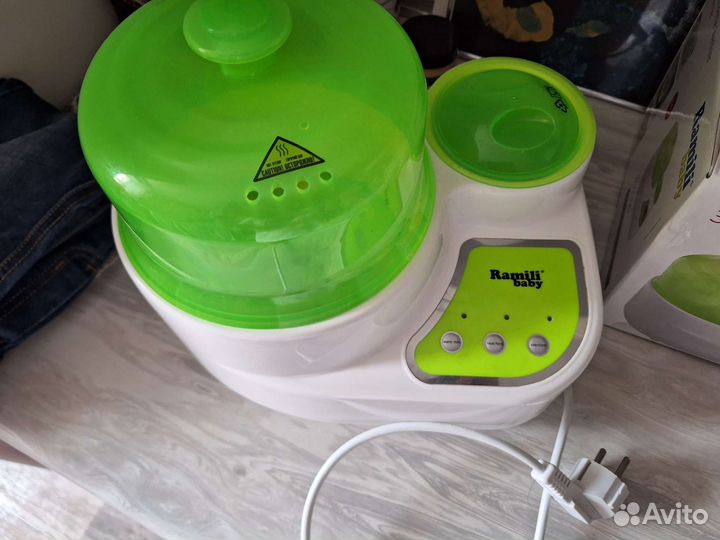 Стерилизатор подогреватель ramili baby