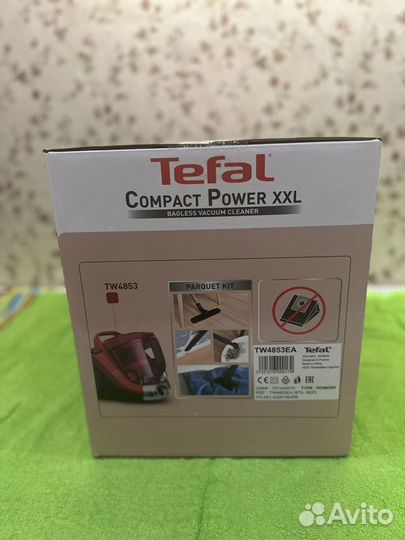 Новый пылесос Tefal xxl compact power tw4853ea
