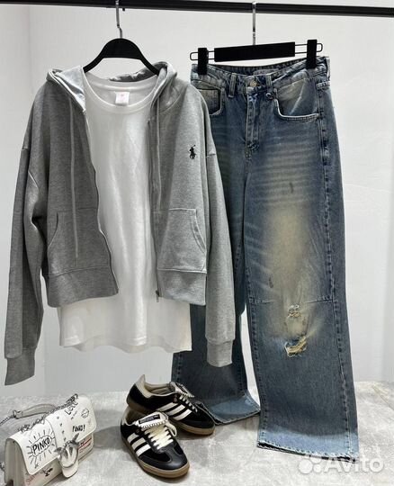 Худи на молнии polo ralph lauren