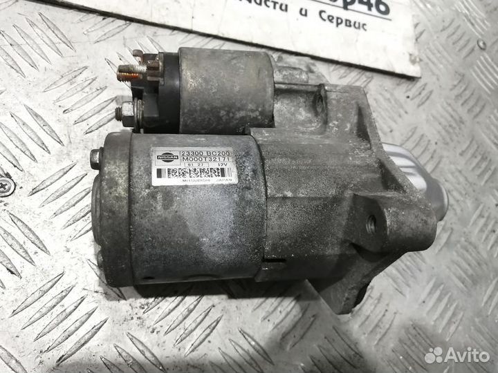 Стартер HR15, HR16 Tiida, Note, Juke, Qashkai