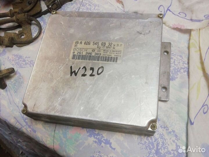 Эбу мозги Mercedes w220