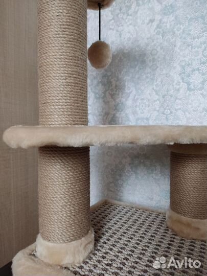 Домик для кошки с когтеточкой