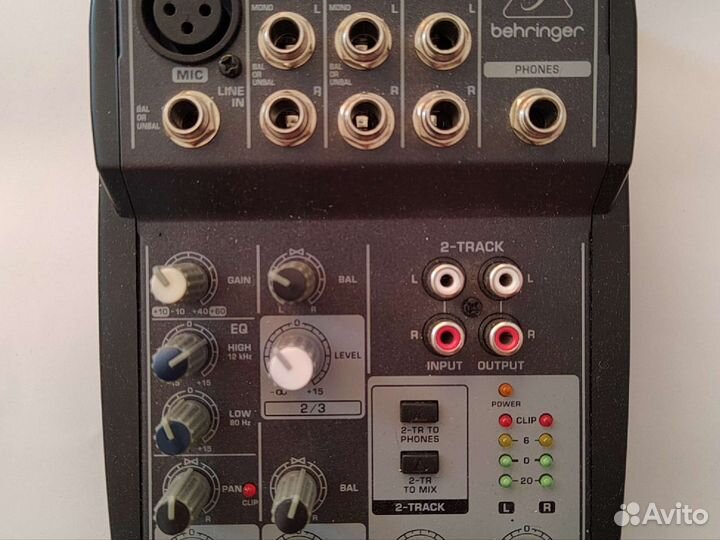 Микшерный пульт behringer xenyx 502