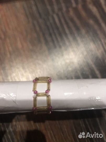 Кольцо из бисера