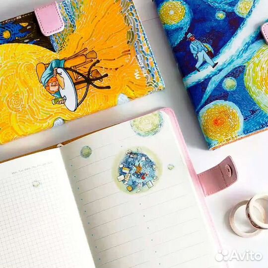 Блокнот, ежедневник, дневник, скетчбук 208 стр