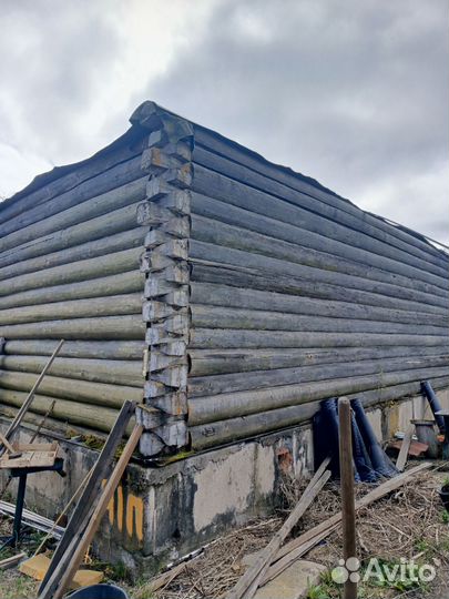 Сруб дома на разбор бу
