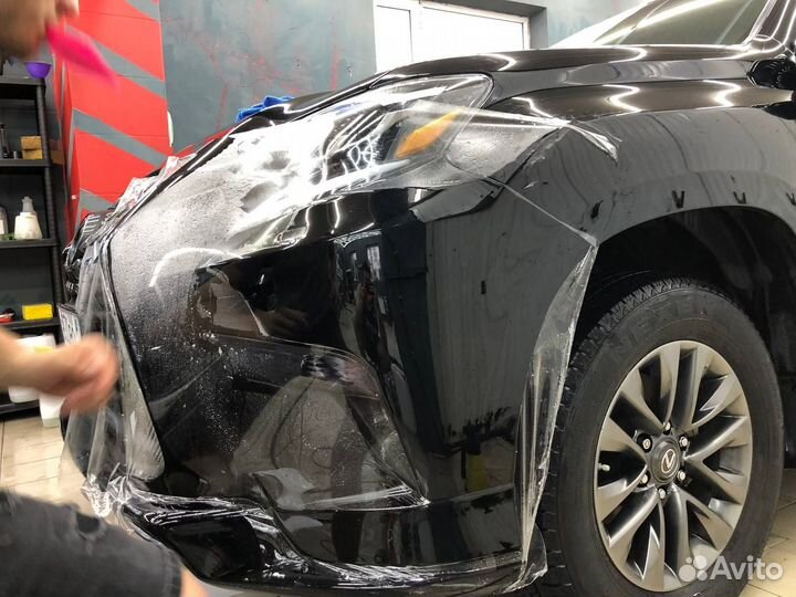 Оклейка пленкой зон риска