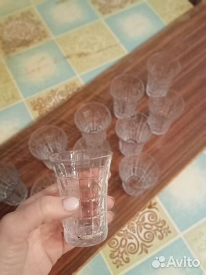 Стопки хрусталь