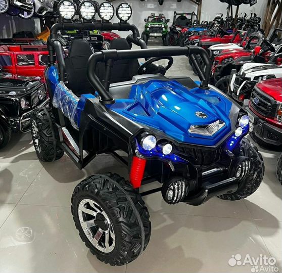Электромобиль детский багги внедорожник огромный