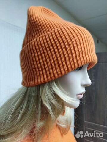 Шапка из мериноса. Шарф