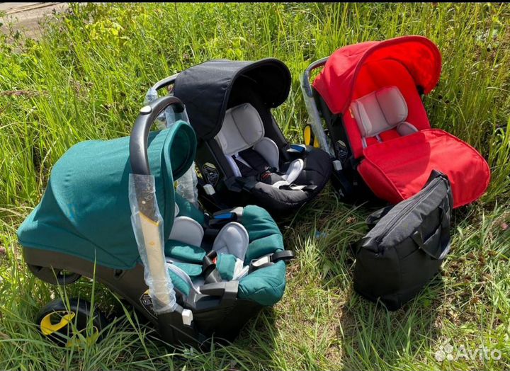 Коляска автокресло (расцветки разные)