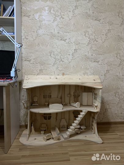 Домик кукольный, мебель для домиков на з