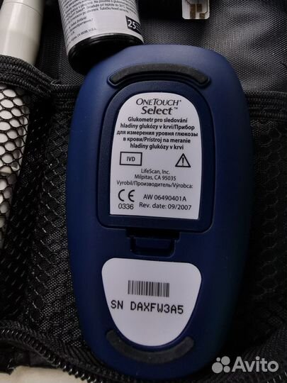 Глюкометр one touch select