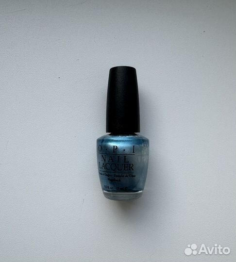 Opi лак для ногтей blue platinum винтаж