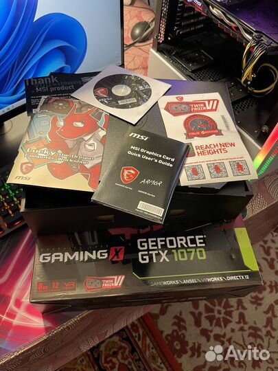 Мощный игровой системный блок на GTX 1070