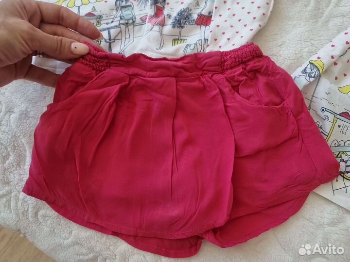 Пакет одежды на девочку 1 годик 80-86