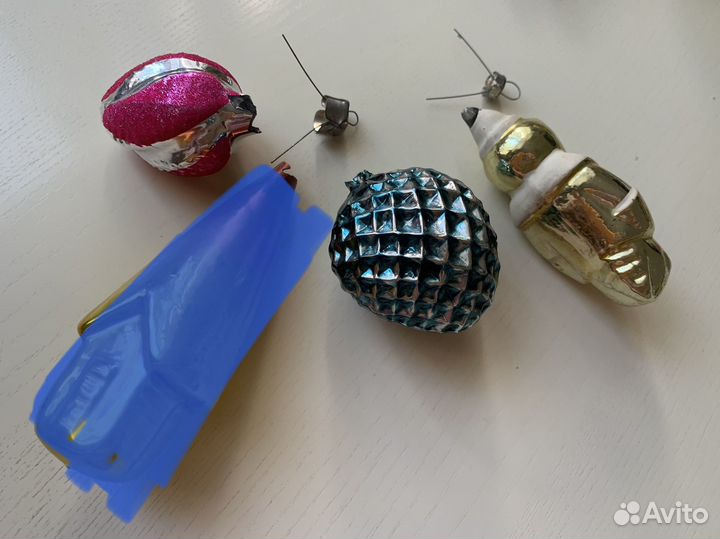 Елочные игрушки СССР В реставрацию