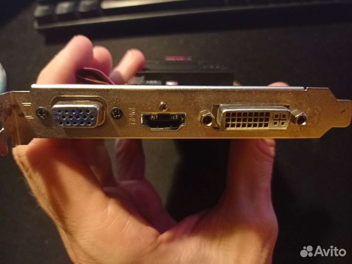 Видеокарта hd7350 2gb