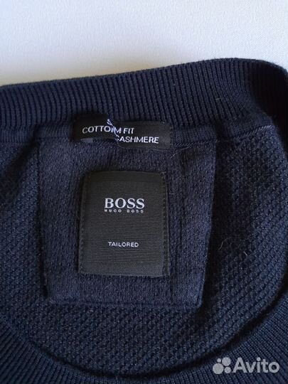 Hugo Boss original cotton+cashmere джемпер