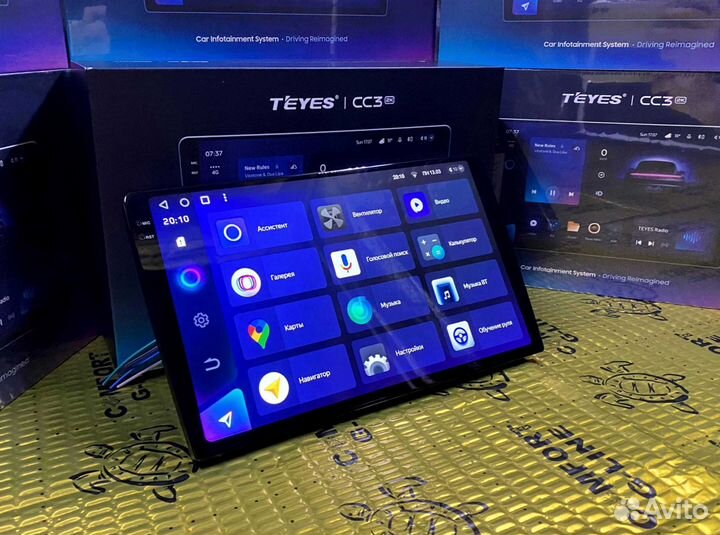 Магнитола на андройде Teyes CC3 2K 6/128