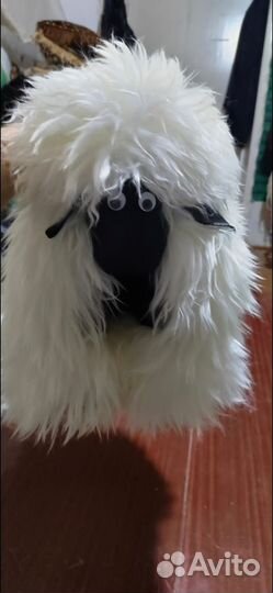 Барашек подушка из натуральной овчины