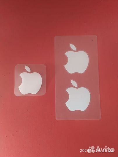 Наклейки apple оригинал 6см