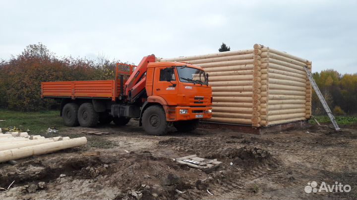 Услуги манипулятора камаз 43118 вездеход