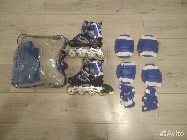 Детские ролики и защита